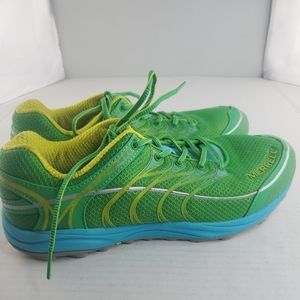 Women’s Merrell Island Green Water Resistant Shoes Size 9.5  Trail  (EU 40.5
